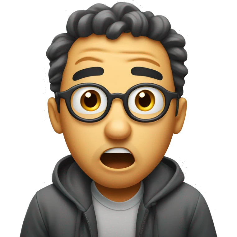 shocked face emoji