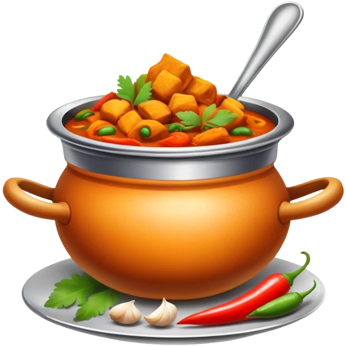 Delicious Indian food  emoji