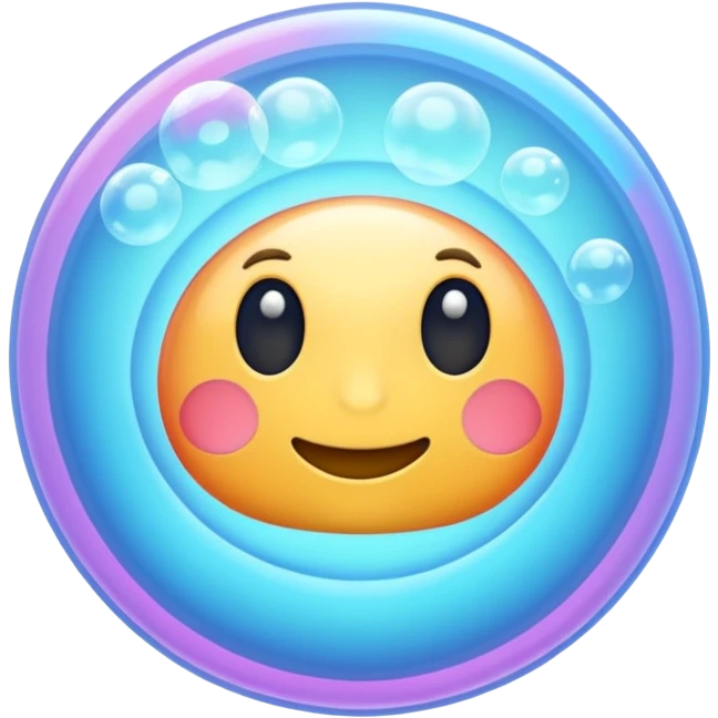 bubble that spells HI emoji