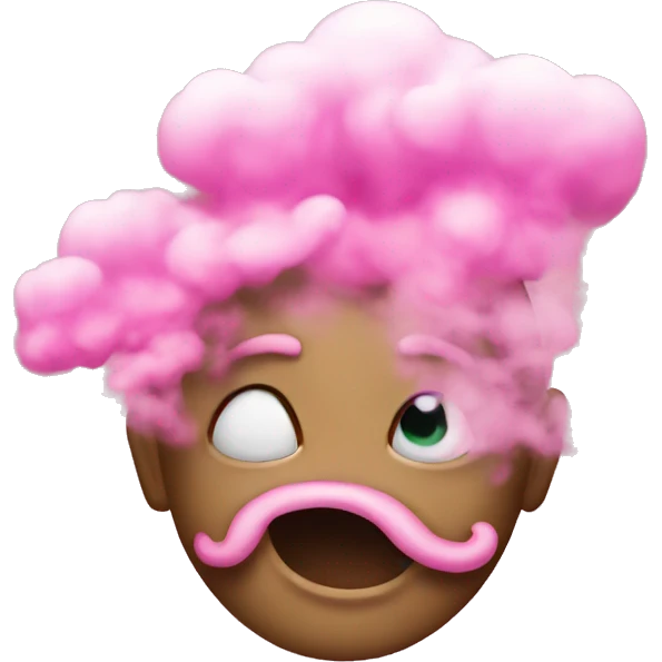Pink smoke  emoji