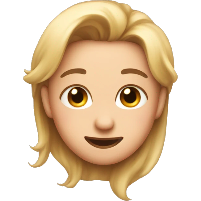 blushing emoji