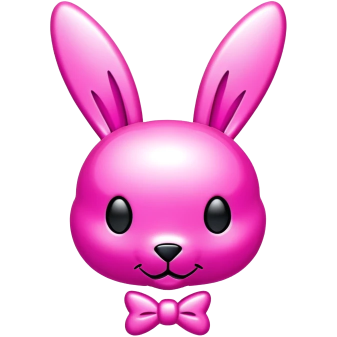 Y2K playboy bunny logo emoji