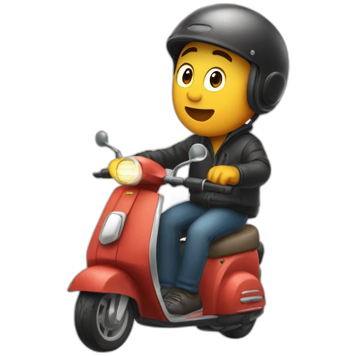 KAZRAÓKE SINGING smule on his scooter emoji