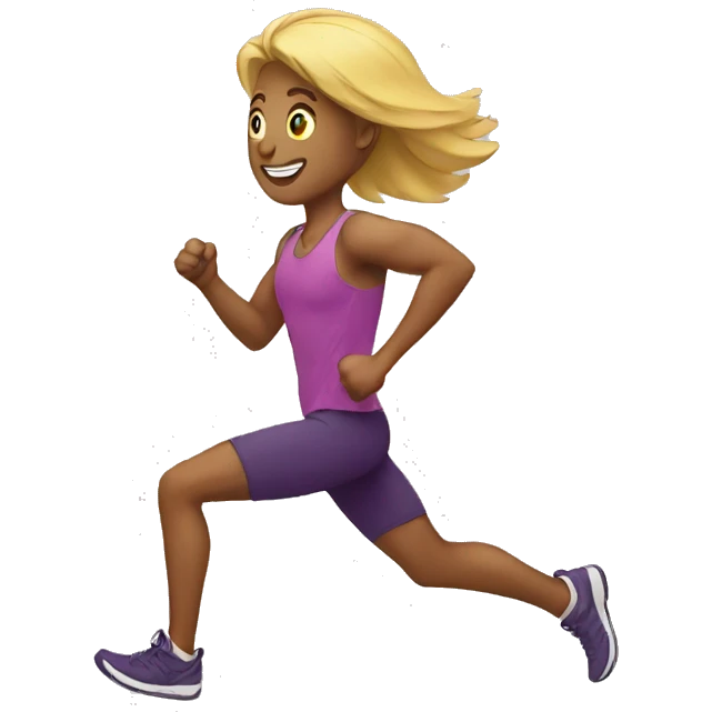 run emoji
