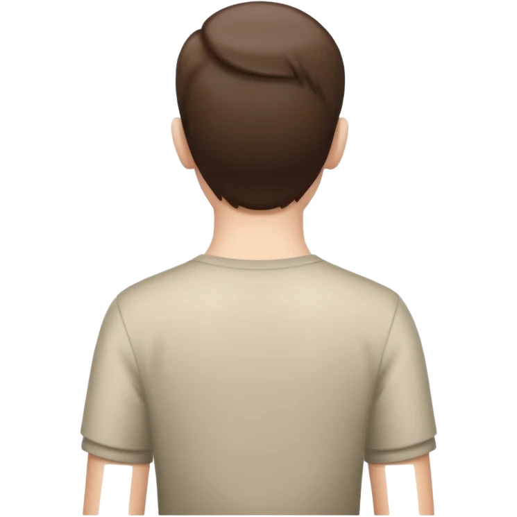 person standing view from the back emoji