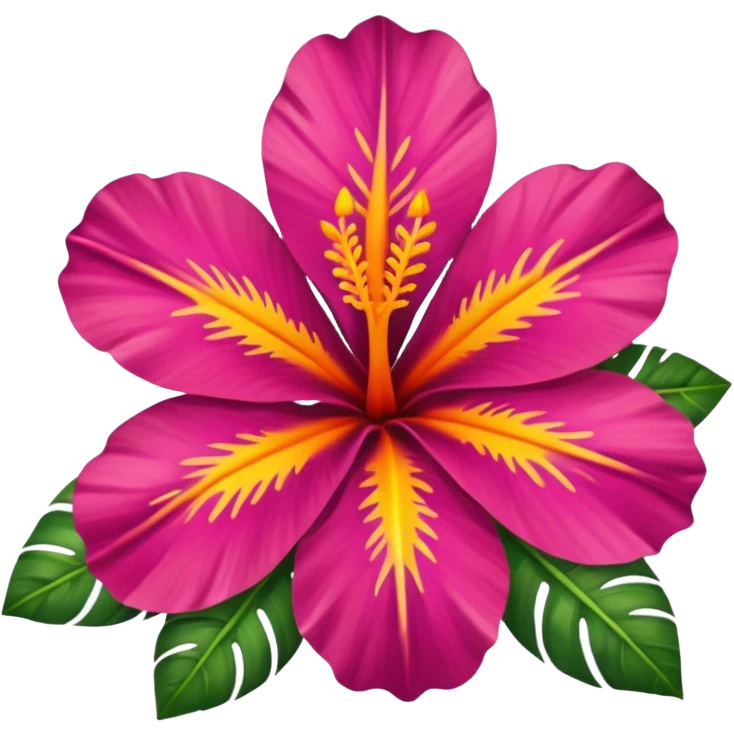 tropical flower from Réunion island emoji