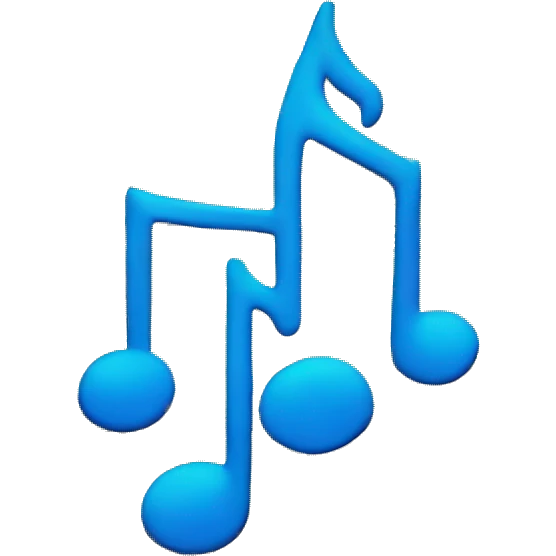 music notes emoji