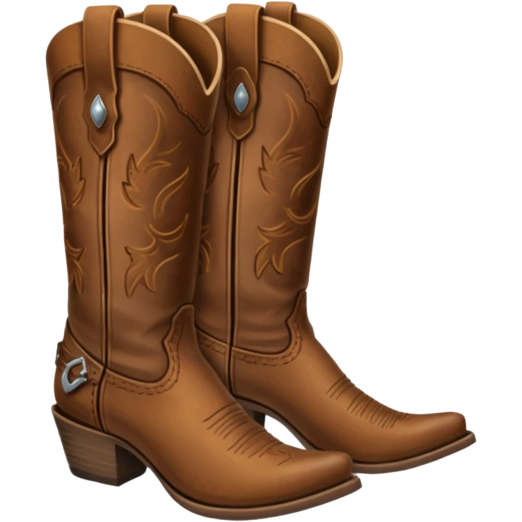 Cowgirl boots emoji