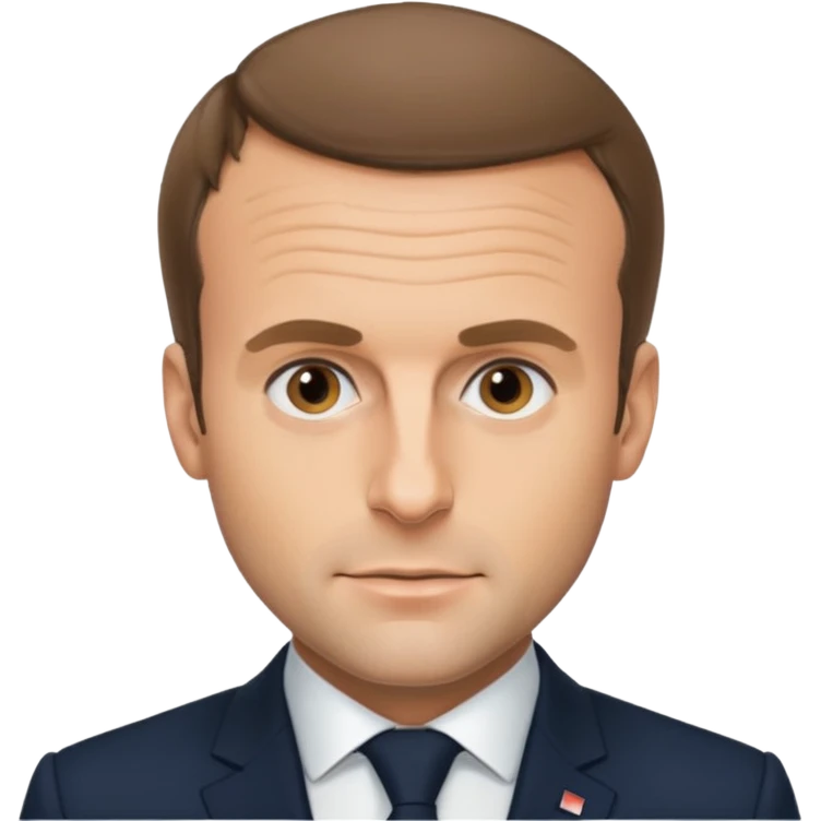 met plus de détails surtout au niveau de la hairline pour Macron  emoji