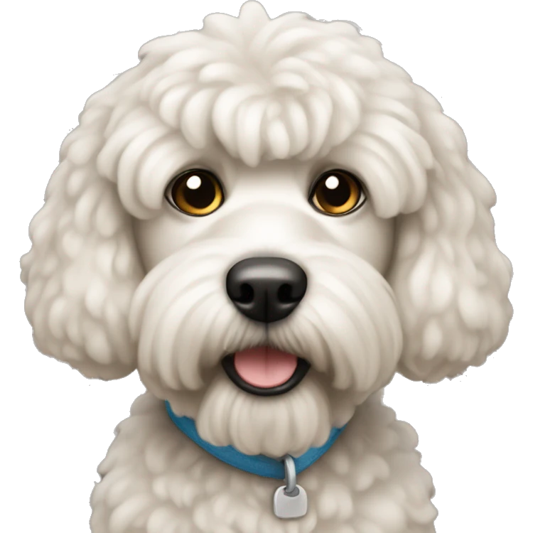 Perrito caniche emoji