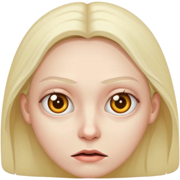 Evil expression emoji