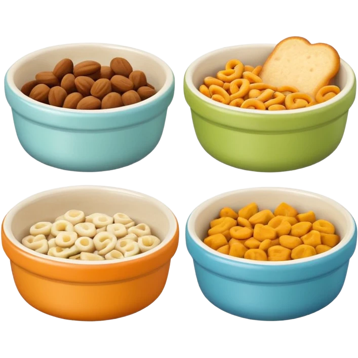 food bowls for animal emoji