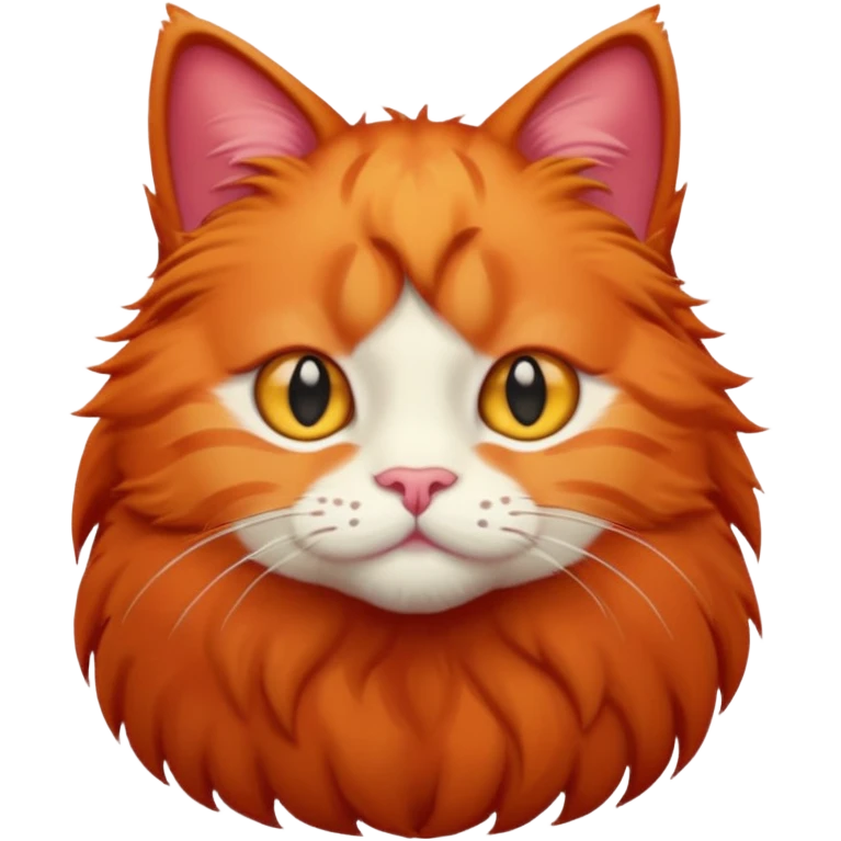 Gato vermElho emoji