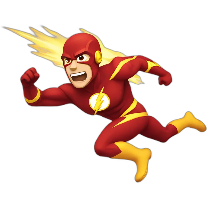 Flash corriendo emoji