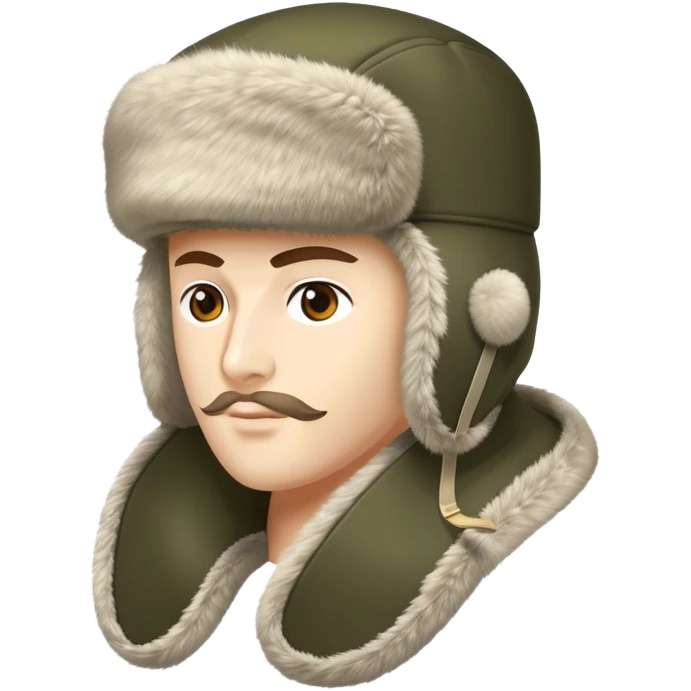 Russian army ushanka hat emoji