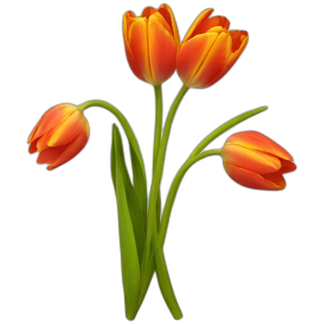 tulipan emoji