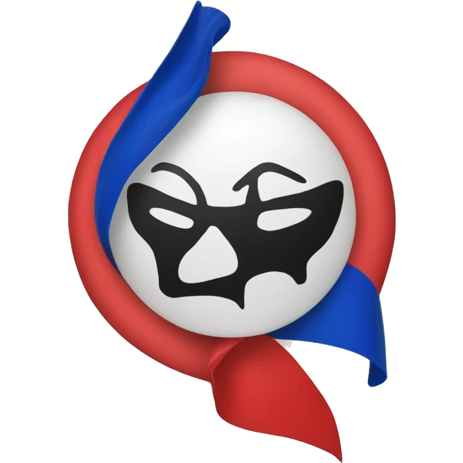 Bandera pride redonda  emoji