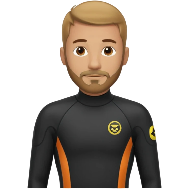 Male 38 short beard, moroccan, scuba diving emoji