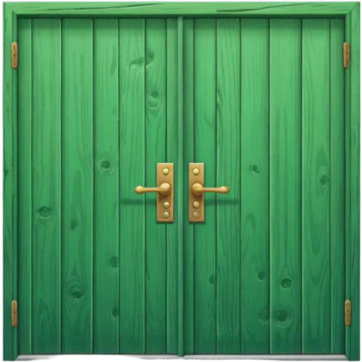 a green door emoji
