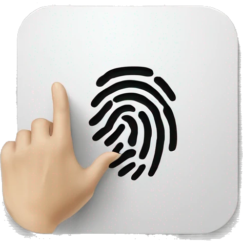fingerprint signature digital emoji