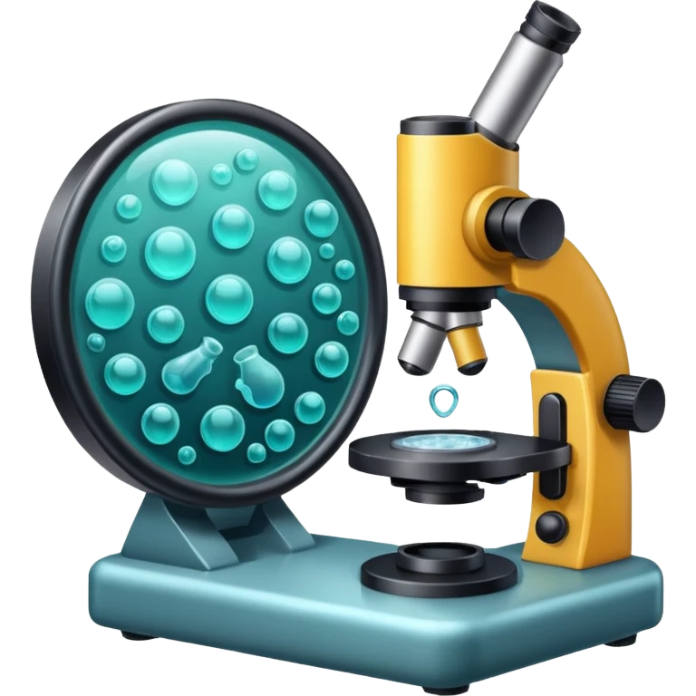 cell under microscope emoji