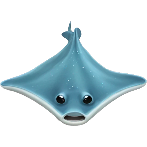 Sting ray emoji
