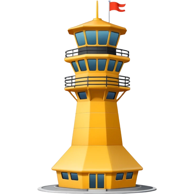 air traffic control tower emoji