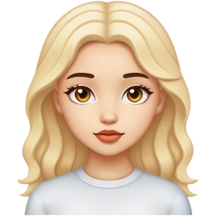 Cutie girl aesthetic  emoji