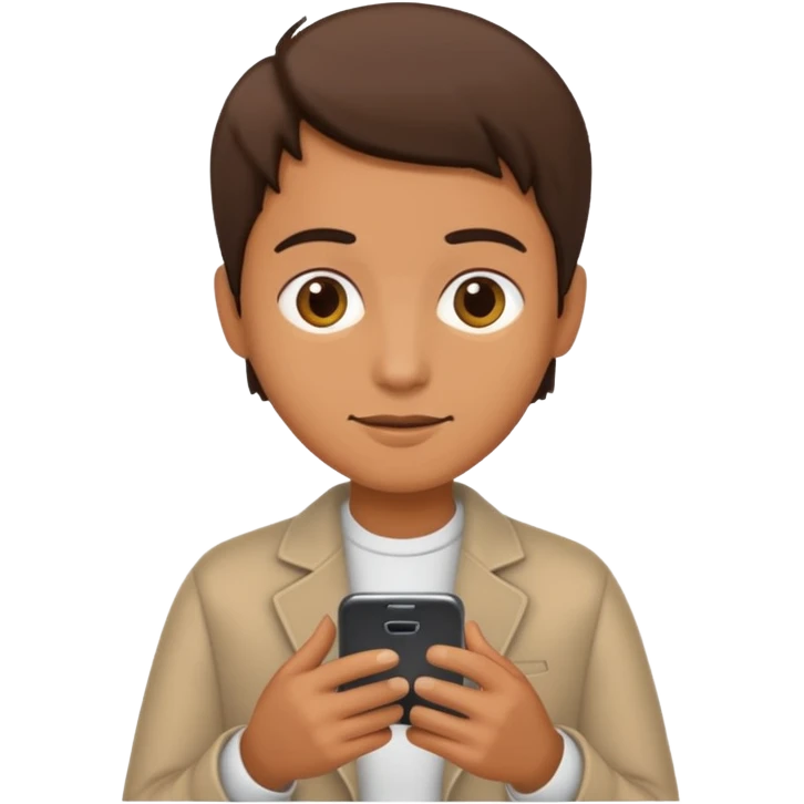 sending chat on phone emoji