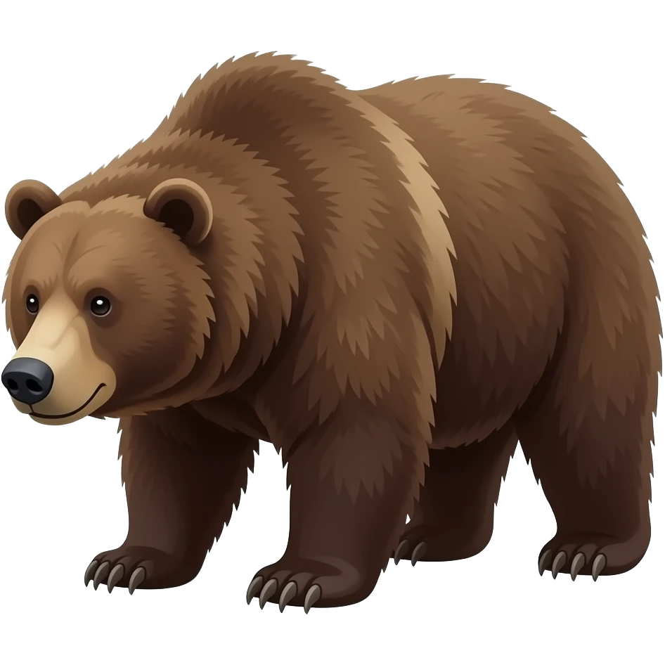 El gran oso gigante de las himalayas emoji