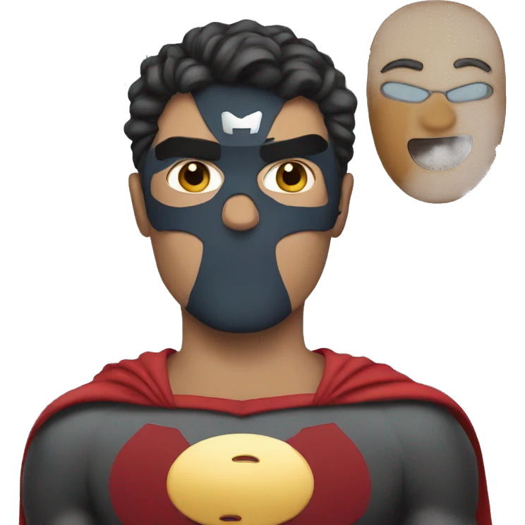 superhero emoji