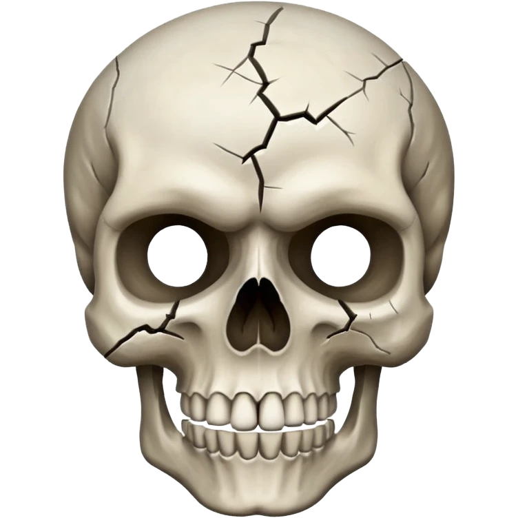 Attitude skull emoji