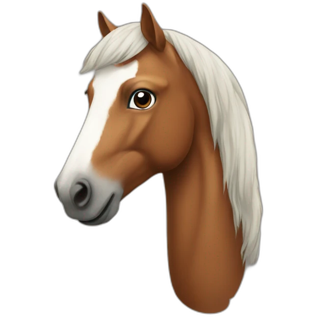horse with beard emoji