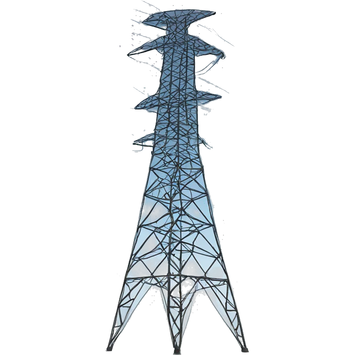 electricity pylon small emoji