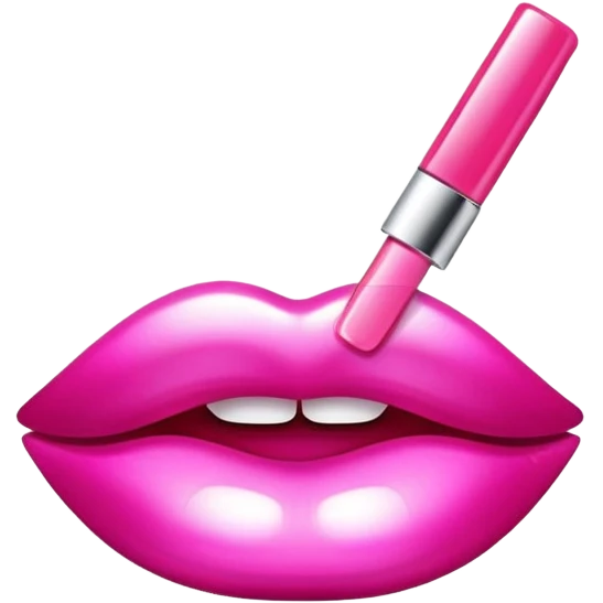 Lip gloss  emoji