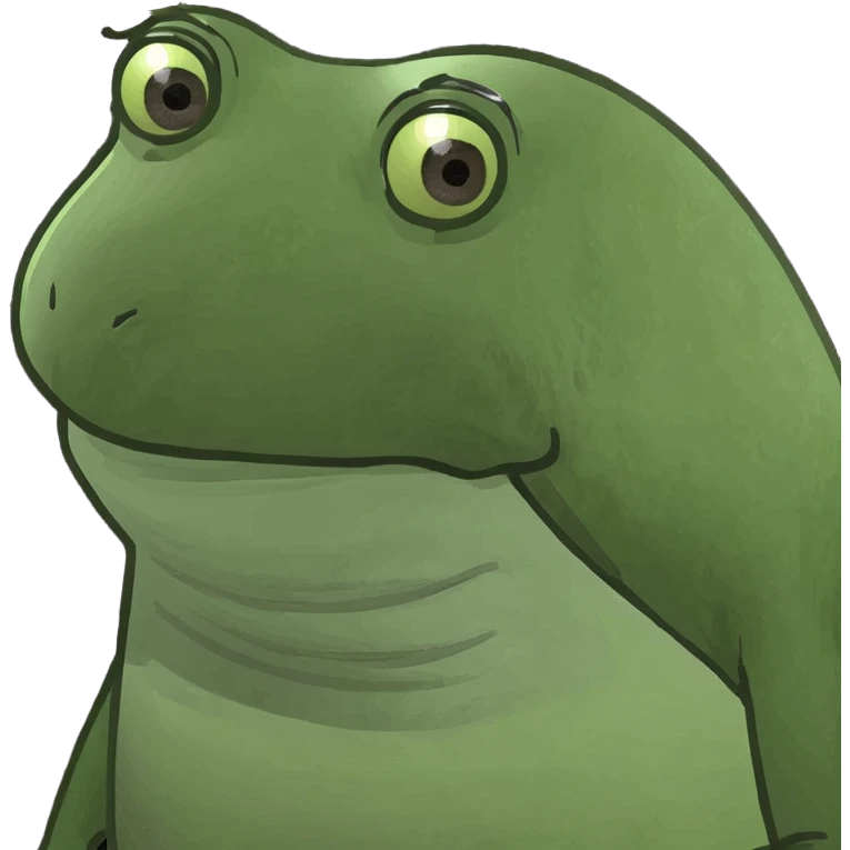 bufo adjusts clock to 4 o clock emoji