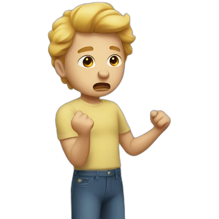 someone slap someone else emoji