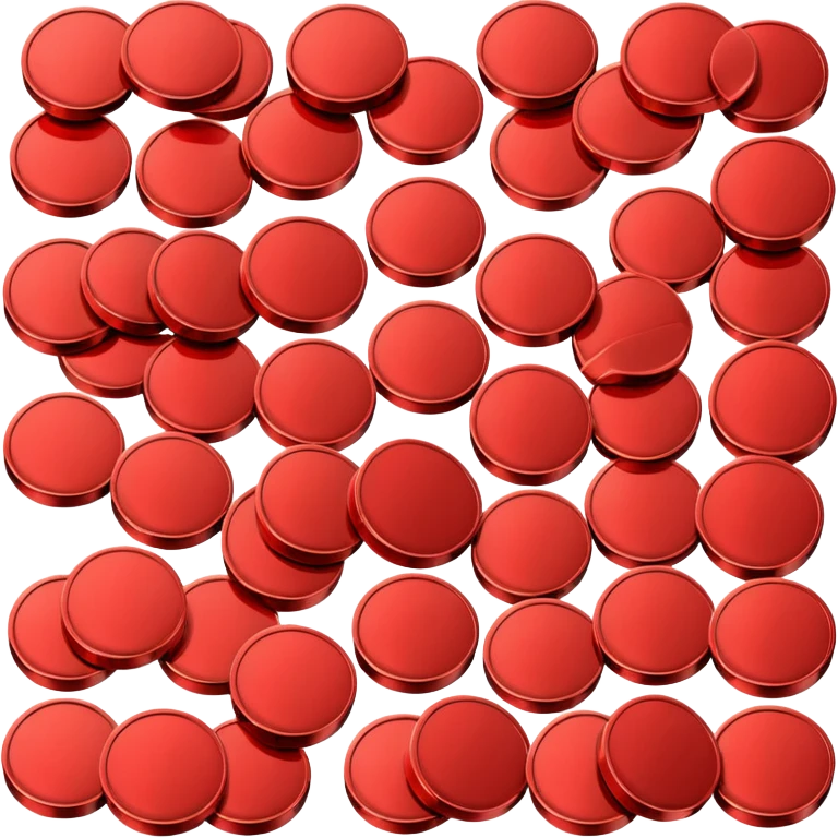 red coins emoji