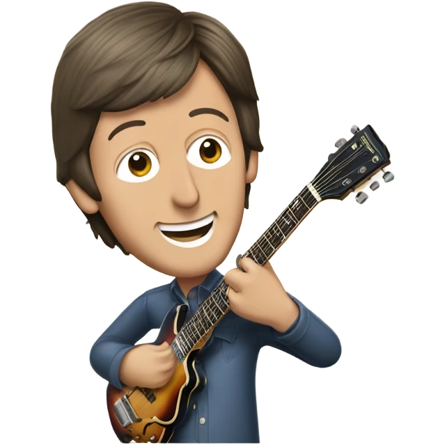 Beatle Paul McCartney emoji