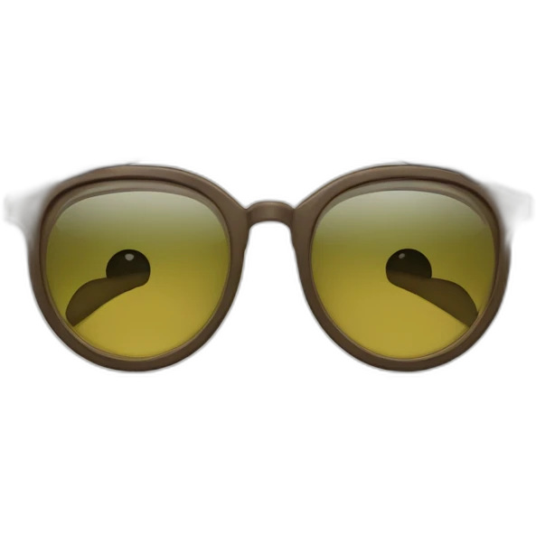 jardinier lunettes rondes emoji