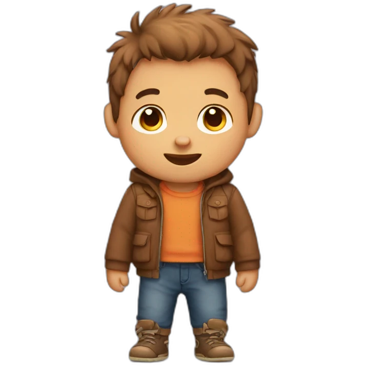 Bear boy emoji