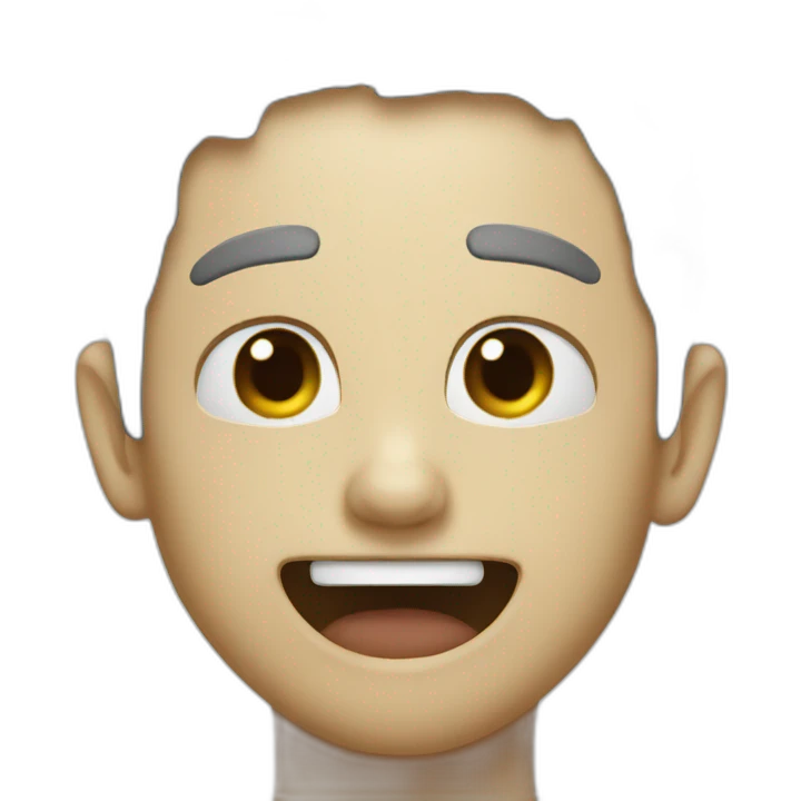 Mewing emoji