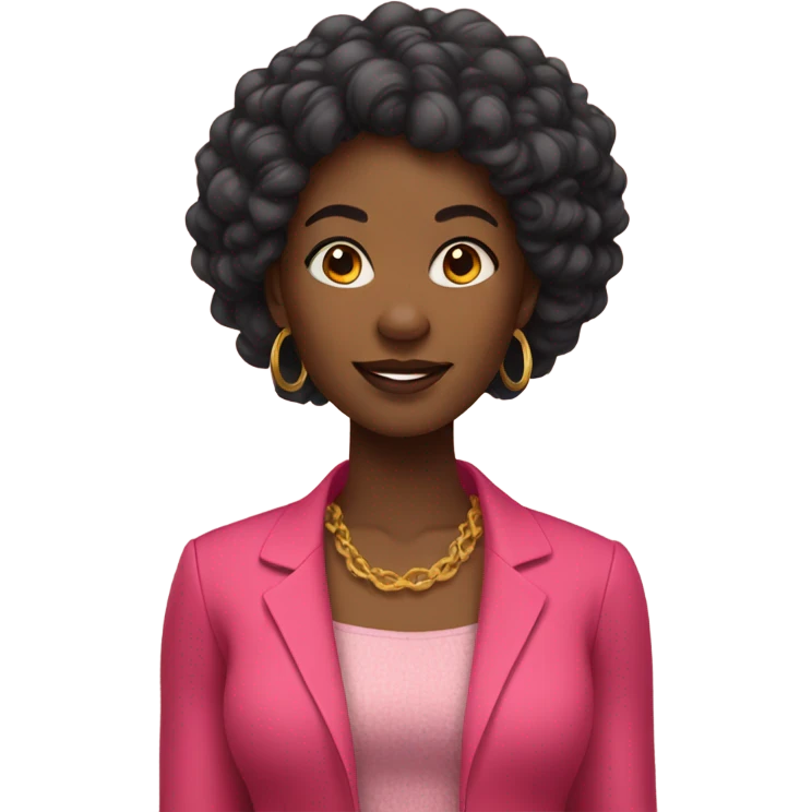 Black woman emoji