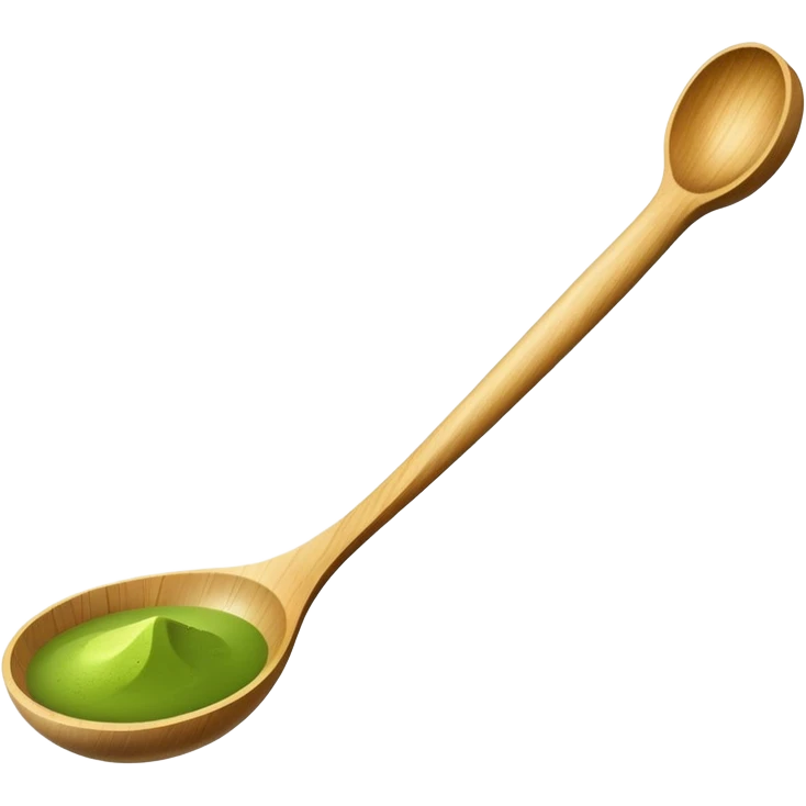 Matcha spoon emoji