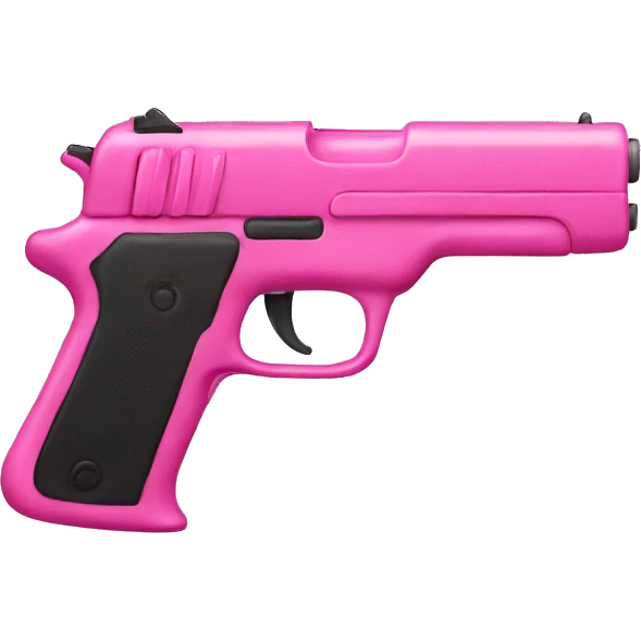 pink gun  emoji