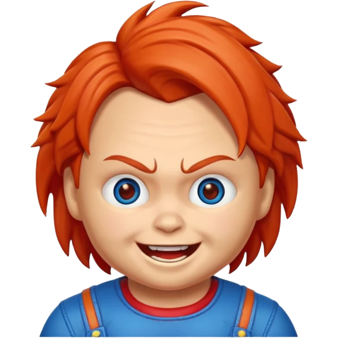 Un emojin de chuky emoji