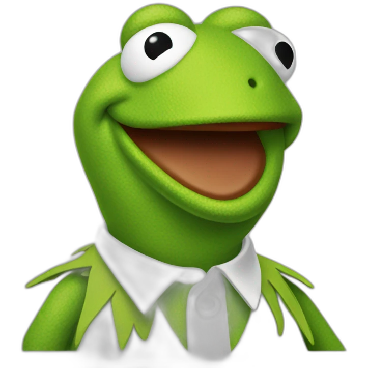 Kermit the frog emoji
