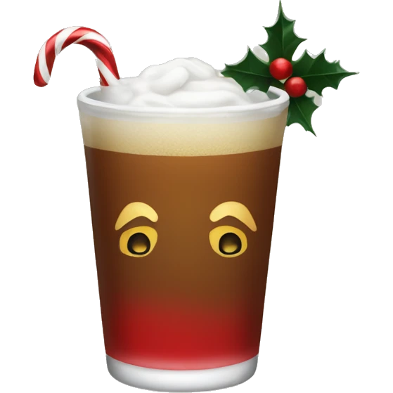 Christmas drink  emoji