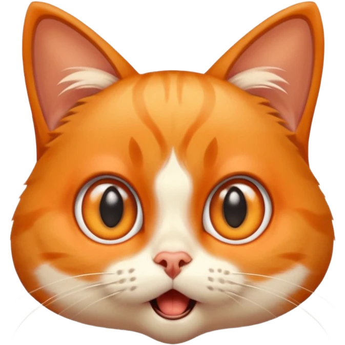 Un chat choqué emoji