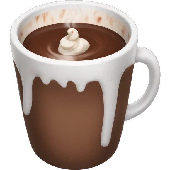 Aesthetic hot chocolate  emoji